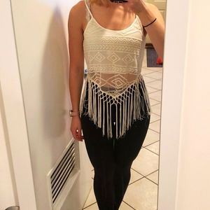 Tank or swim suit cover up